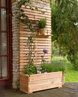 Jardinera con Panel Larix de Alerce