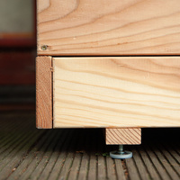 Patas regulables – juego de 4 unidades para jardinera/cajón